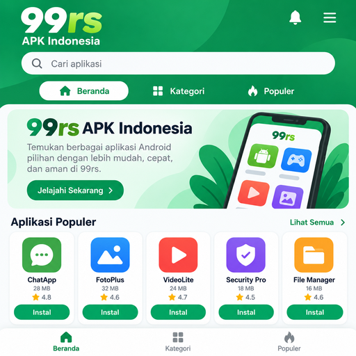 Panduan Download 99rs - Informasi Unduhan dan Pengaturan Android